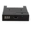 Ticfox Emulatore per unità floppy SFR1M44-U100, 1,44 MB 3,5 USB Floppy Unità floppy con USB SSD Floppy Emulator compatibile con tastiere musicali e organi elettronici, nero