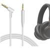 GEEKRIA QuickFit Audio Cavo Compatibile con JBL LIVE 400BT, LIVE 650BTNC, TUNE 600BTNC, TUNE 700BT, E55BT, E50BT, E45BT, E40BT Cavo, 2.5mm Cavo Stereo Sostitutivo (1.2 m)