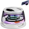 LZEXIN Supporto per cellulare con magnete multifunzione, altoparlante Bluetooth, compatibile con Magsafe, mini altoparlante portatile Bluetooth con luci RGB multicolore, IP67, impermeabile, per esterni