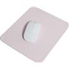 Yphzmtz Tappetino per mouse in ecopelle, 22 x 22 cm, impermeabile e antimacchia, design ispessito, fondo antiscivolo (rosa)