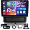 VECHTEL 4G 64G VECHTEL 10.1Autoradio Bluetooth per Renault Trafic 2010-2014/Opel Vivaro/Nissan Primastar Carplay Android Auto,DSP EQ,Android 15,Wifi GPS Navi,RDS/FM Radio 2 din con Retrocamera AHD