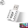 MMB Adattatore wireless, aggiornamento 2025 CarPlay Dongle converte cablato a wireless per iPhone, USB C/A Plug and Play Car Play adattatore compatibile con iPhone iOS 10+ e Cars con Car Play