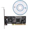 Topiky Scheda PCI SATA, scheda controller Per RAID Sata interna a 4 porte PCI Chipset Sil3114 da 1,5 Gbps