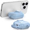 ORICO Custodia per AirPods Pro 2ª Generazione con Supporto, Ricarica MagSafe e Coperchio Magnetico, Potente Protezione Anti-caduta, Blu-CP32P