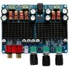 DollaTek TPA3116 2x50W + 100W 2.1 Amplificatore di Potenza a Doppio Canale Amplificatore a Canale Digitale Subwoofer Potenza DC Board 12V-26V