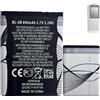 HIGHAKKU Batteria di ricambio BL-5B compatibile con No-kia 5070 5140 5200 5300 5500 6021 6060 6120 6124 7260 7360 N80, N90 cellulare smartphone