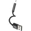 Kefiany Adattatore USB da maschio a jack da 3,5 mm cuffie audio audio esterno cavo audio esterno adattatore per musica dongle connettore per microfono per computer portatile Android compatibile con cuffie