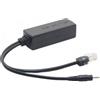DSLRKIT Splitter PoE attivo da 5 V, 2,5 mm x 0,7 mm, per Reolink E1 (V2), E1 Pro, E1 Zoom, Lumus V2 e Pro, uscita 5V 2,4 A, supporta switch PoE IEEE 802.3af/at/bt da 44-57 V