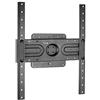 VIVO Montaggio da parete per TV orizzontale a verticale, per schermi piatti da 37 a 80, staffa girevole resistente, VESA max 600 x 400, nero, montaggio VW080P