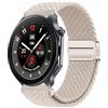 GIOPUEY Cinturini Compatibile con OnePlus Watch 2/3, Cinturino in Morbido Nylon Intrecciato [Unisex] [Traspirante] - Beige