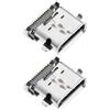 ECSiNG Connettore jack di alimentazione CC 2 pezzi di ricambio compatibile con Lenovo X280 T480 T480S T490 X390 T580 T590 T495 L480 EL480 DC Power Jack Presa di ricarica connettore porta