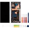 swark [con telaio] [Funzione di supporto impronte digitali] Nuovo display OLED compatibile con display touchscreen Galaxy Note 20 Ultra LCD con kit di strumenti di riparazione aggiornato
