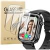 KUSINHOKA 3 Pezzi Pellicola Protettiva per SWGOTA T40 Smartwatch/AKUMAKA 4G Kids Smartwatch, HD Trasparente Anti-Graffio Protezione Schermo, Senza Bolle, Soft TPU Pellicola Protettivo