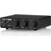 Nobsound NS-13G MAX 300 Wx2 - Amplificatore stereo con ingresso Phono - HiFi Mini amplificatore di classe D per home cinema, giradischi, monitor da studio | TPA3255, ingressi RCA/MM, regolazione basso