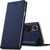 Verco case per Huawei Nova 9 Cover, Honor 50 Custodia a Libro Pelle PU per Huawei Nova 9 / Honor 50 Booklet Protettiva [magnetica integrata], Azzurro