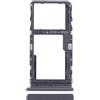 Generico Ricambio Compatibile con TCL 40R (TCL 40 R) display 6.6 T771K, T771H, T771A Carrello Vassoio Alloggio SUPPORTO adattatore SLOT PORTA CARD carrello per SCHEDA SIM + vano Memoria Micro Sd (Nero)