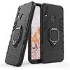 MaiJin LuluMain Compatibile con Huawei P20 Lite Cover, Custodia Armor Anello Cavalletto (Funziona con Il Supporto Magnetico per Auto) Case Paraurti per Huawei P20 Lite, Huawei Nova 3E (Nero)