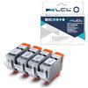 LCL Cartucce d'inchiostro Compatibile PGI-5 PGI-5PGBK (4 PGBK) Sostituzione per Canon PIXMA iP3300 iP4200 iP4300 iP4500 iP5200 iP5200R iP5300 iX4000 iX5000 MP500 MP510 MP530 MP600 MP600R MP800 MP800R