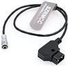 SZRMCC 5 pin Aviation - Cavo di alimentazione D-Tap a 5 pin femmina per monitor LH5H LH5P (50 cm)