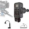 PHOLSY Controller Remoto Wireless per Videocamera con LANC o Remoto da 2,5 mm, zoom video, messa a fuoco video, IRIS e Telecomando per Registrazione video Compatibile con Canon Sony Videocamere