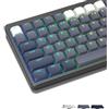 LQXQ Keycaps a Basso Profilo 143, PBT Keycaps 75 Percento, Keycaps Dimensioni Complete per ANSI US 60% 65% 75% 80% 100% Cherry Gateron MX Switch tastiera meccanica, Grigio
