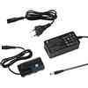DSTE DE DSTE AC-F550 - Alimentatore di rete AC DR-F550, compatibile con Sony NP-F550, NP-F330, NP-F530, NP-F570, CCD-RV100, CCD-RV200, CCD-SC5, CCD-SC5/E, CCD-SC55E, CCD-SC55, CCD-SC6