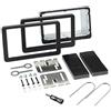 Sound Way Sound-way Kit Installazione Autoradio 2 DIN con Cornice OEM Look, Adattatore Antenna e Chiavi di Smontaggio, compatibile con Alfa Romeo 159, Brera, Spider