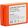 CHUNCAIL Batteria di ricambio NI-MH da 6 V, 2500 mAh, 15 Wh, per FUB05AA, arancione