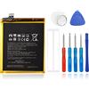 SwarKing Batteria di ricambio compatibile con OnePlus 5 5T Five One Plus 5 5T Authentic BLP637 con toolkit