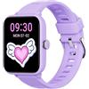 BIGGERFIVE Fitness Tracker Orologio Bambina da 3 a 14 Anni, smartwatch con Contapassi, Frequenza Cardiaca, Resistente all'Acqua Fino a 5 ATM, Monitor del Sonno, Sveglia, Giochi Puzzle
