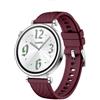 GIOPUEY Cinturini Compatibile con Huawei Watch GT4 41mm, Morbido Silicone Cinturino [Resistente all'Usura] [Traspirante] - Wine Red