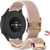 Xisair Cinturino in Nylon da 18 mm Compatibile con Garmin/Fossil/Huawei Orologi Bracciale Magnetico a Sgancio Rapido Cinturini Sportivi Traspiranti Cinturino di Ricambio in Nylon per Uomini e Donne