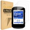 Mr.Shield Pellicola Protettiva per Garmin Edge 550/850 Vetro Temperato [9H Durezza] [3 Pezzi] Protezione Schermo Senza Bolle