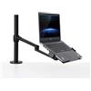 Thingy Club, supporto a doppio braccio per monitor e laptop, supporto da scrivania per schermi di computer fino a 30 pollici e laptop da 12 a 17 pollici
