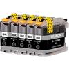 Supply Guy 5 cartucce compatibile con Brother LC-127 Nero per DCP-J4110dw DCP-J4110w MFC-J4310dw MFC-J4410dw MFC-J4510dw MFC-J4610dw MFC-J4710dw