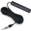 Fasizi ANT-309 antenna autoradio universale antenna radio FM patch antenna antenna nera amplificatore di segnale 85-112MHZ 5M cavo