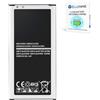 ELLENNE - Batteria per Samsung Galaxy S5 i9600 da 2800mAh