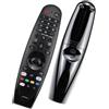 Aobiforu Telecomando di ricambio universale per Smart TV L-G, compatibile con LG TV con funzione vocale e puntatore