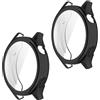 WIIKAI 2 Pacchi Cover Morbide Compatibile con HUAWEI Watch GT 5 Custodia Proteggi Schermo TPU, Protettiva Case.(nero) GT5 46MM