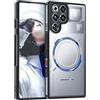 SEIAIYG Cover per ZTE Nubia RedMagic 11 Pro/11 Pro Plus, Custodia Rigida Trasparente Anti-Ingiallimento, Antiurto Sottile Protettiva Case, Trasparente