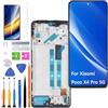 HLYGZX Display per Xiaomi Poco X4 Pro 5G LCD di ricambio TFT, per Redmi Note 11 Pro + 5G/Note 11e Pro 5G LCD Display Digitizer Assembly Kit parti di riparazione (nero con cornice)