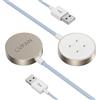 LVFAN Caricabatterie per Pixel Watch 2, Cavo di Ricarica USB C Intrecciato in Nylon Accessori di Ricambio, Dock di Ricarica per Google Pixel Watch 2, Fitbit Sense 2 / Sense, Versa 3/4-2 Pacchi
