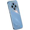 RankOne La Custodia del Telefono è Adatta per OPPO Reno12 F 5G / Reno12 FS 5G / OPPO Reno 12 F 4G / OPPO Reno 12 FS 4G (6.67 Inches), Case per Cellulare in Silicone con Telaio Galvanico - Blu navy