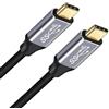 JSER Xiwai - Cavo dati video da 10 Gbps USB-C USB 3.1 tipo C Gen2 maschio a maschio, 100 W con indicatore elettronico per tablet e telefono e computer portatile