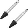 Create idea 2 Pezzi Confezione Con Punta Specifica Per Tablet Penna Sottile In Acciaio Inossidabile Antiusura 2 Punte Compatibile Con Microsoft Surface Slim Pen 2 Pro 8/Pro X/Laptop Studio/Duo 2