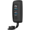 Hsupez Adattatore di ricarica per auto con presa USB 12 V / 24 V, QC2.0 / 3.0 / 4.0, PD2.0 / 3.0, 48 W doppio QC3.0 e PD3.0 Tipo C Presa di ricarica per auto, barca, camper
