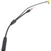 Bolwins H76S DAB+ Adattatore splitter antenna - SMB a spina DIN, 40 cm, per radio auto, compatibile con JVC, Kenwood, Sony, Alpine - Active AM/FM/DAB