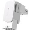 EZDIY-FAB Serie Shield Adattatore di Alimentazione GPU PCIe 8Pin,Connettore Angolato a 90 Gradi,Design in Alluminio per Schede Grafiche-Tipo Standard,Bianco-1Pack