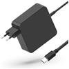 MJXYXCDH Caricatore universale USB C per laptop da 65W | Compatibile con Lenovo HP Asus Huawei Matebook MacBook Pro/Air Chromebook Xiaomi Samsung Alimentatore Typ C Adattatore