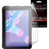 TECHGEAR 3 pellicole protettive per schermo Galaxy Tab Active Pro da 10,1 (SM-T540 / SM-T545 / SM-T547), ultra trasparenti per Samsung Galaxy Tab Active Pro da 10,1